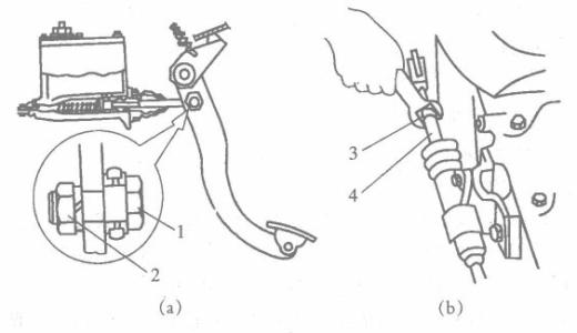 【离合器踏板的自由行程介绍 离合器自由行程的调整】图4