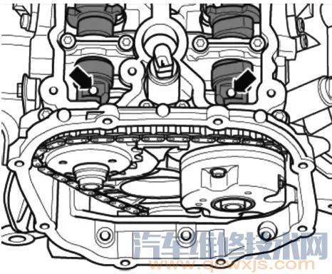 【奥迪A6 2.4L、3.0L正时皮带校对方法步骤（图解）】图4