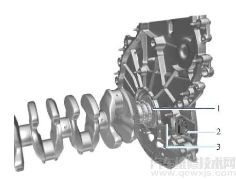 【曲轴位置传感器的作用 曲轴位置传感器工作原理及故障检查】图1