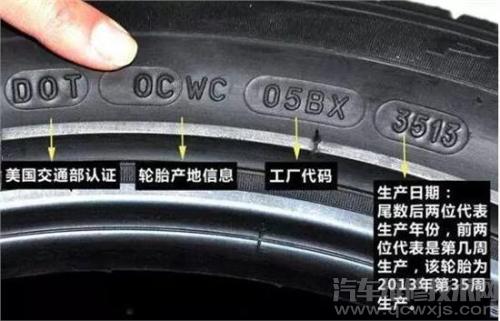如何看轮胎的保质期（生产日期）