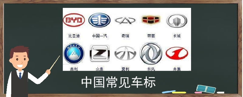 中国常见车标