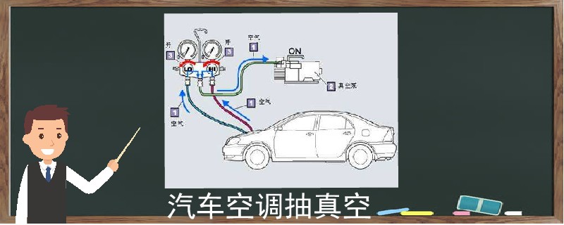 汽车空调抽真空