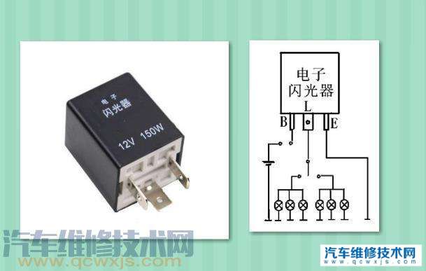 【汽车转向灯工作原理  汽车转向灯电路图】图3