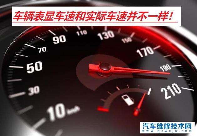 【汽车时速表为什么不能精确显示实际车速？】图1