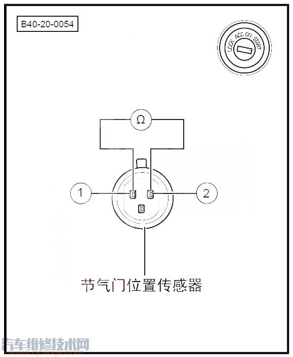 【北京40P0123故障码怎么消除 北京40故障码P0123排除方法】图3