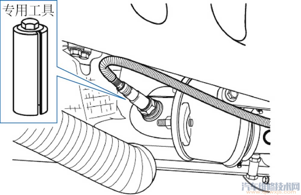 氧传感器拆装过程及注意事项