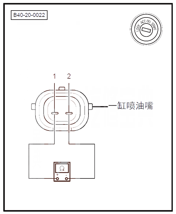 【北京40P0201故障码怎么消除 北京40故障码P0201排除方法】图1