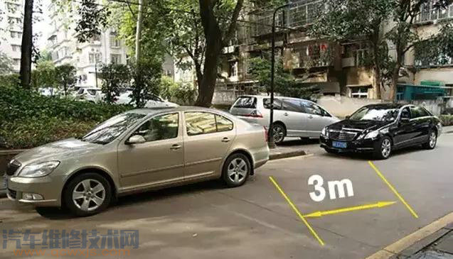 【停车技巧：停车时怎么判断前后车距离？】图4