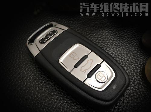 18款奥迪A4遥控钥匙手工匹配操作方法