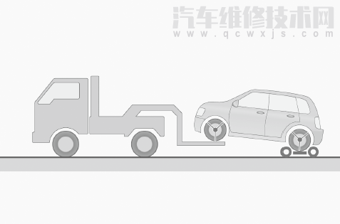 【哈弗初恋怎么拖车（图解）】图3