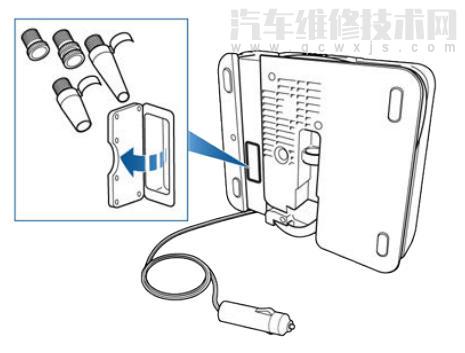 【特斯拉modelx轮胎充气步骤　特斯拉更换轮胎密封剂罐方法】图3