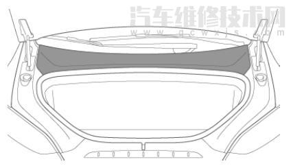 特斯拉modelx检查冷却液液位/制动液液位