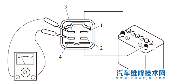 【用万用表来检测喷油器、燃油泵、点火线圈故障的方法】图1