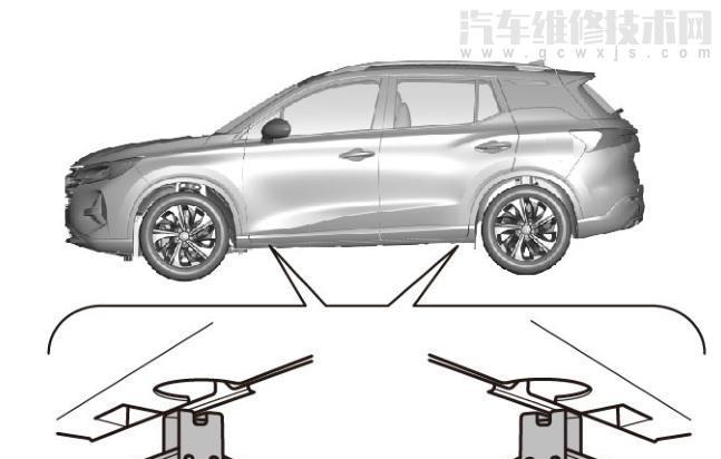 【传祺gs4怎么换轮胎 gs4换轮胎千斤顶支点（图解）】图2