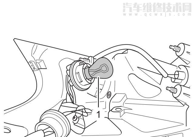 【传祺ga4制动灯灯泡怎么换】图2
