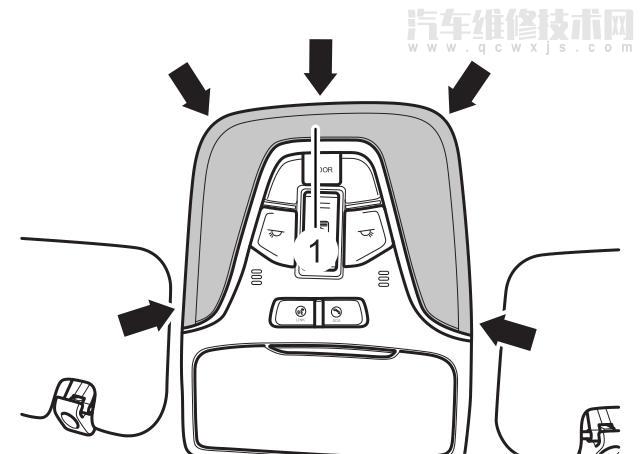 【传祺ga4车顶照明灯怎么换】图1