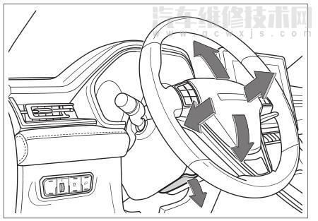 哈弗m6plus方向盘调节方法