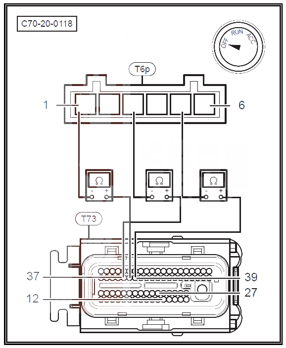  绅宝D70汽车故障码P2127维修方法 绅宝D70P2127故障码什么意思