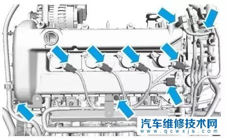 发动机进气歧管、排气歧管、气缸盖的拆装步骤（图解）