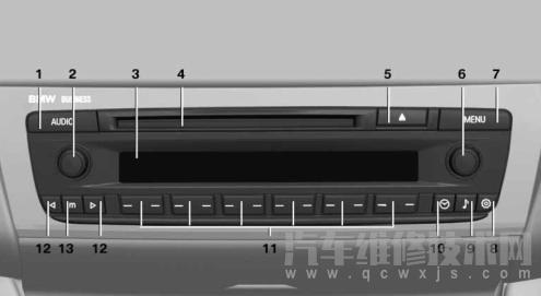 【宝马1系收音机怎么用】图1
