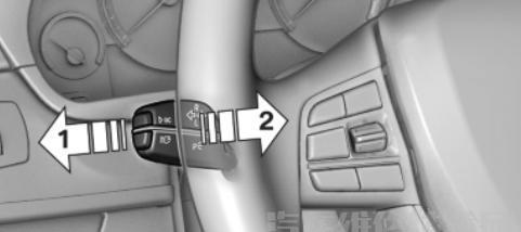 【宝马1系转向灯怎么开图解】图4