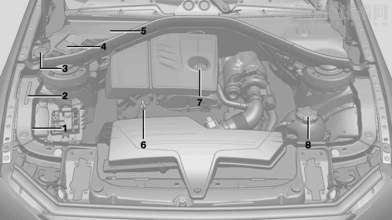 宝马1系发动机图解详细
