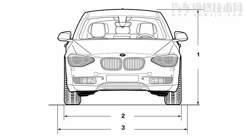 宝马1系车身尺寸/轴距是多少（图）