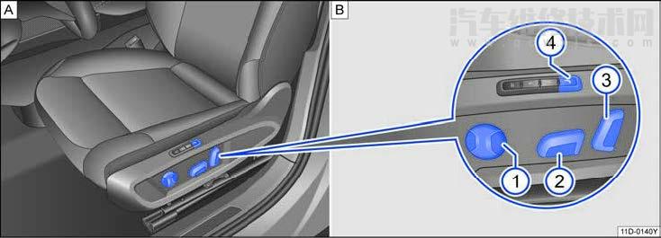 大众id4x座椅按摩功能如何关闭/打开使用