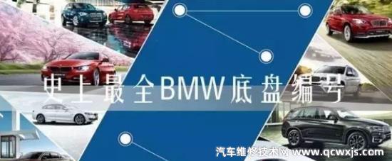  宝马底盘代号大全及车型含义 宝马底盘号大全2022最新版