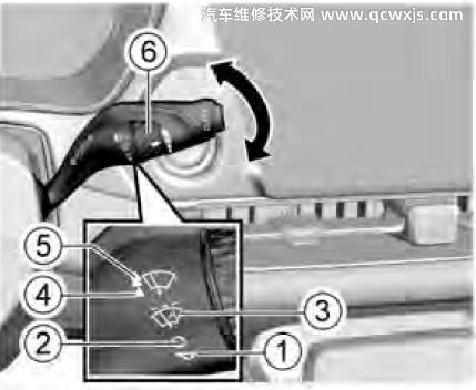 五菱凯捷雨刮开关图解 五菱凯捷雨刮器的使用方法