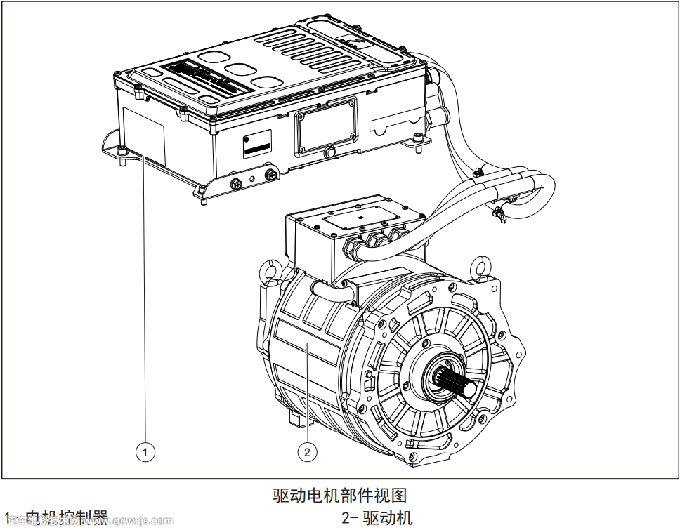 【众泰T300EV驱动电机系统原理及拆装（图解）】图3