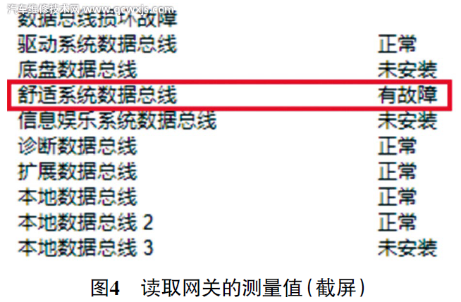 【大众朗逸仪表黑屏、发动机无法起动故障维修案例】图4