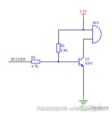 【蜂鸣器驱动电路的工作原理 蜂鸣器驱动电路图】图2