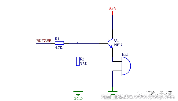 蜂鸣器驱动电路的工作原理 蜂鸣器驱动电路图