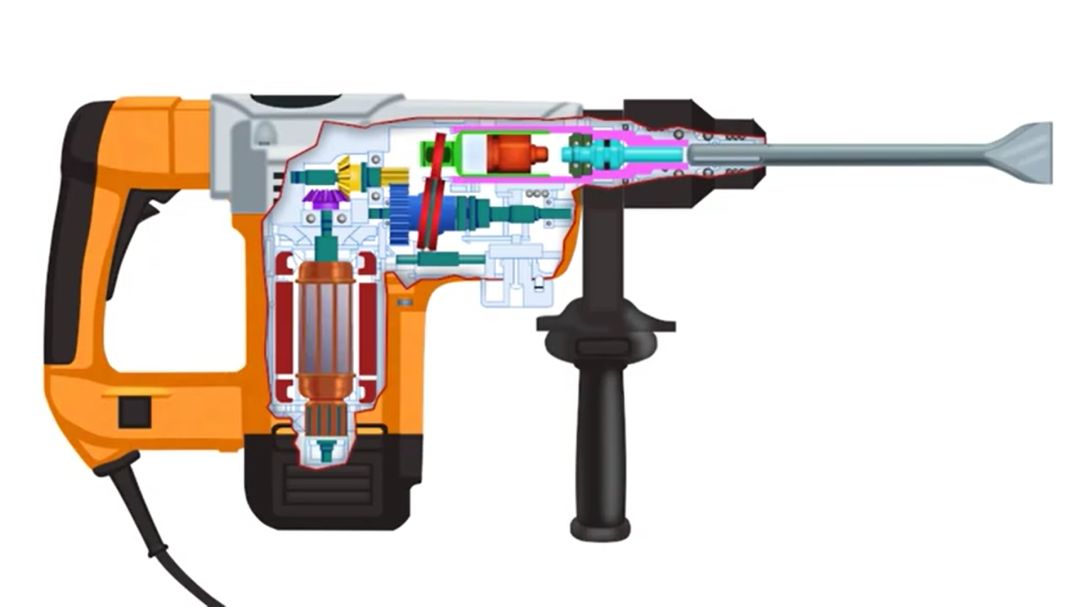 电钻冲击钻电锤的区别及工作原理介绍 