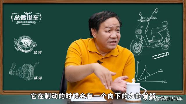 【为什么两轮电动车大部分是前碟刹后鼓刹？】图2